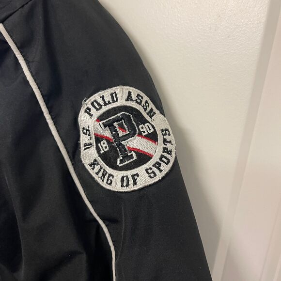 U.S. Polo Assn. Kid Boy Black Winter Coat Puffer Outerwear Jacket Size 5/6 - Picture 7 of 11